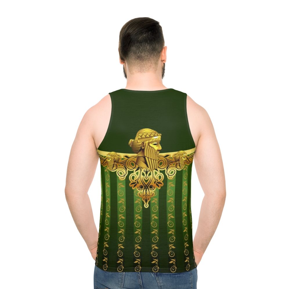 Assyrian King Sargon II Unisex Tank Top