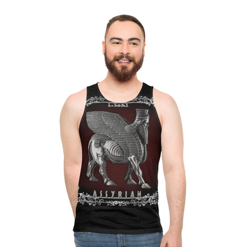 Assyrian Lamassu Unisex Tank Top