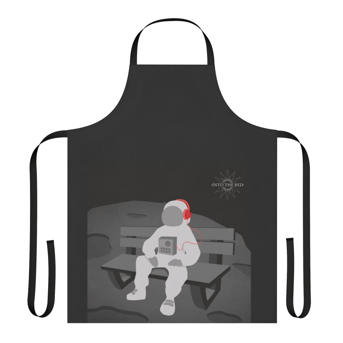 Asteroid Bench Design Apron featuring Skywardwind pop punk album artwork