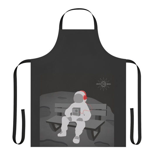 Asteroid Bench Design Apron featuring Skywardwind pop punk album artwork