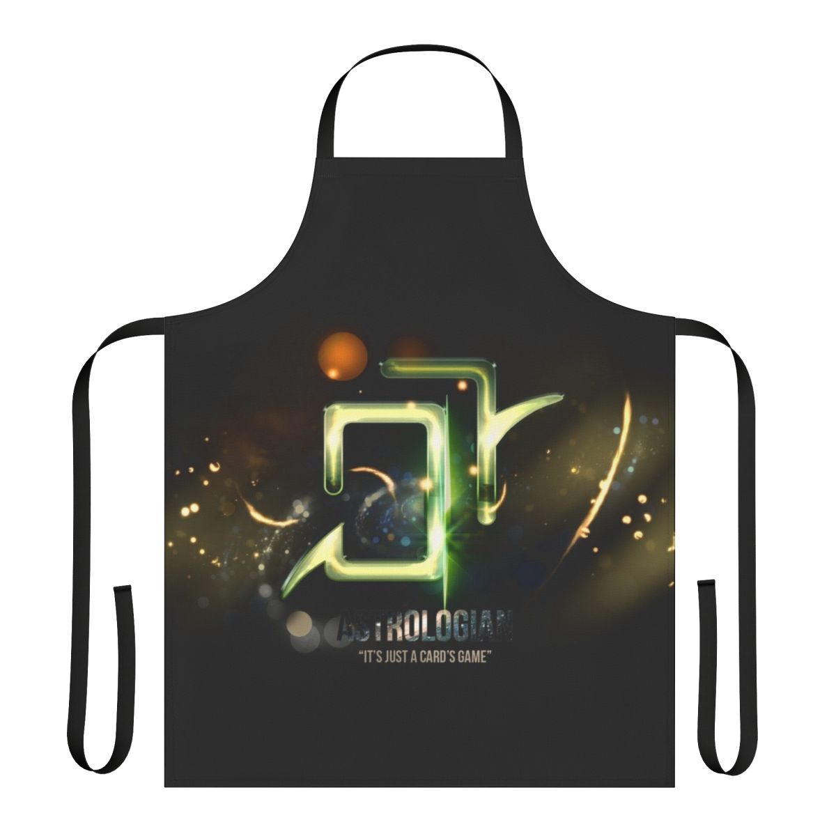 Astrologian-themed apron featuring Final Fantasy XIV elements