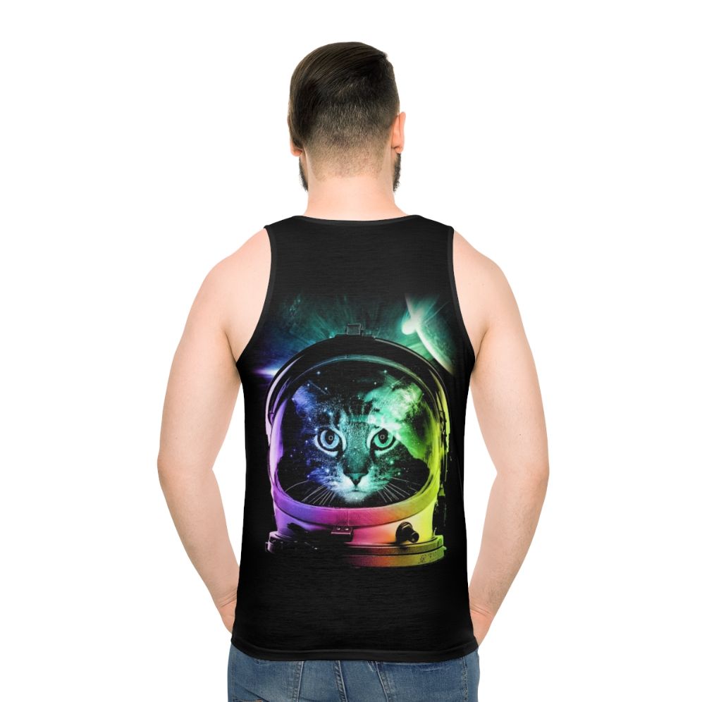 Astronaut Cat Unisex Tank Top