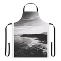 Asturias Coastal Landscape Apron with Stone Cliff and Water