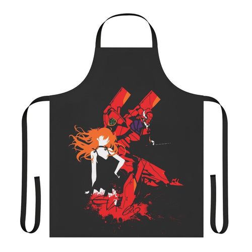 Apron featuring the iconic Evangelion Unit 02 design