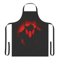 Vibrant, anime-style apron featuring Asura, the Kishin from Soul Eater