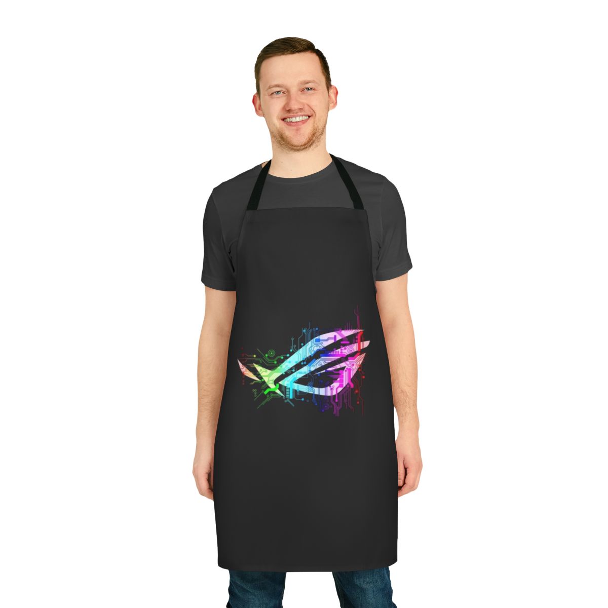 Asus Inspired Gaming Apron with Rog Design Elements