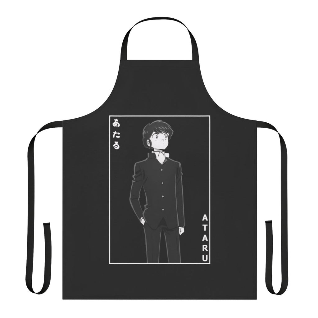 Apron featuring Ataru Moroboshi, the main character from the classic anime series Urusei Yatsura