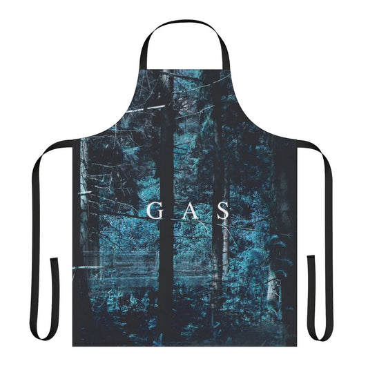 Artistic apron featuring the ambient electronic music and soundscape of "Gas Narkopop"