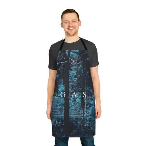 Artistic apron featuring the ambient electronic music and soundscape of "Gas Narkopop"