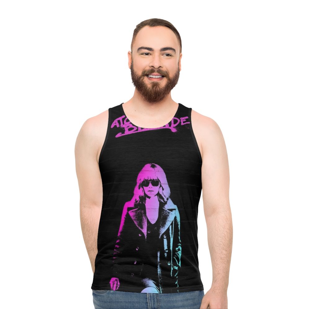 Atomic Blonde Unisex Graffiti Print Tank Top