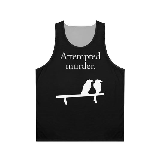 Attempted Murder Animal Print Unisex Tank Top