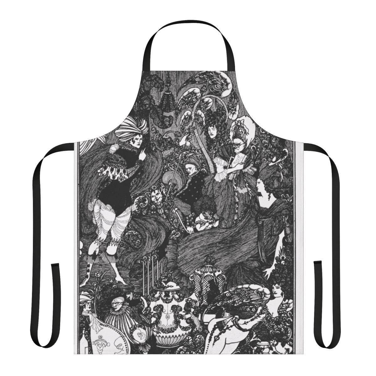 Aubrey Beardsley inspired HD The Cave design printed on a high-quality apron