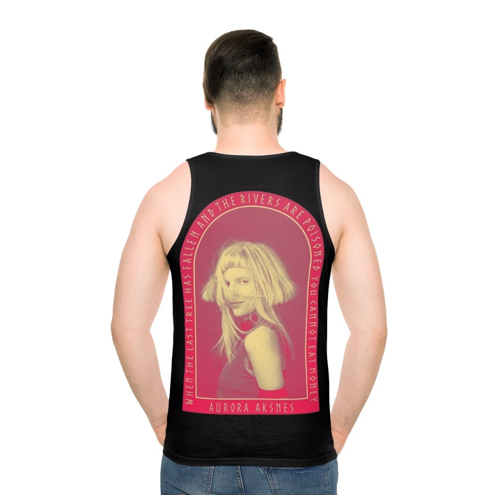 Unisex tank top with Aurora Aksnes' logo and artwork