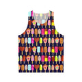 Aussie Ice Creams Unisex Navy Tank Top
