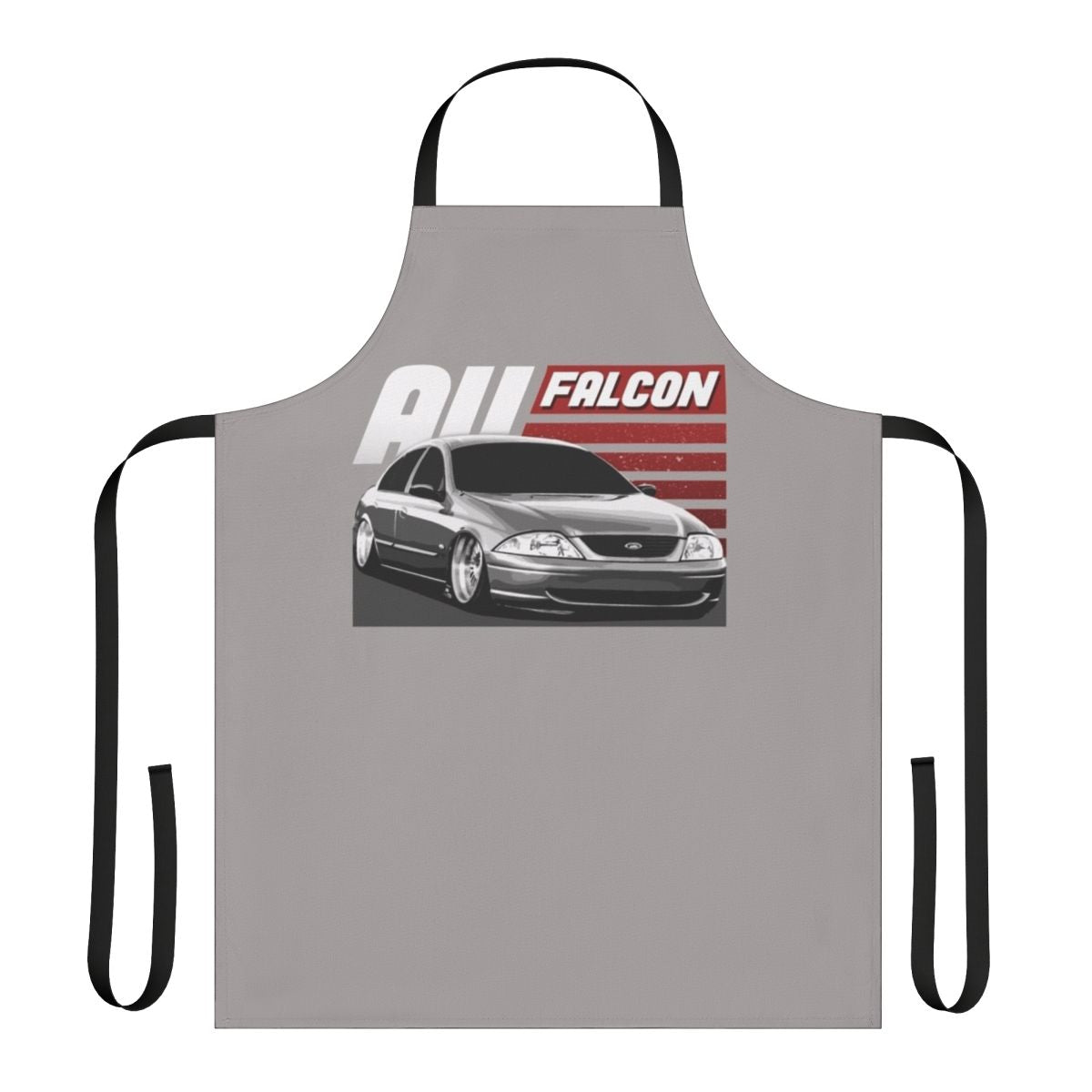 AU Falcon-themed apron for automotive enthusiasts