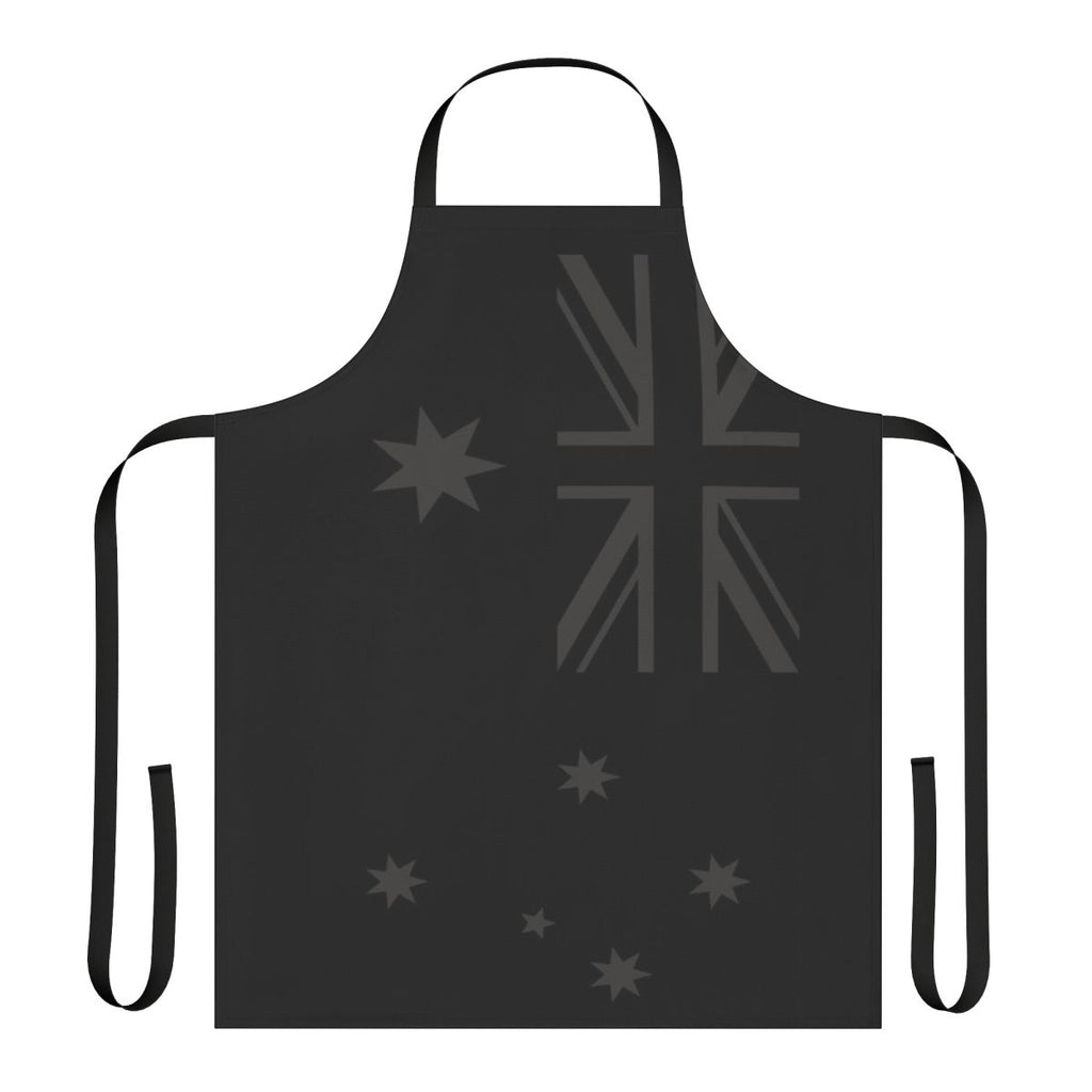 Australian flag inspired stealth blackout apron