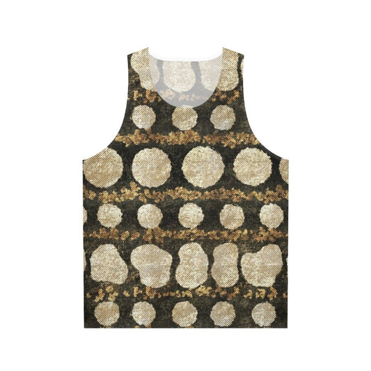 Australian Goanna Skin Pattern Unisex Tank Top