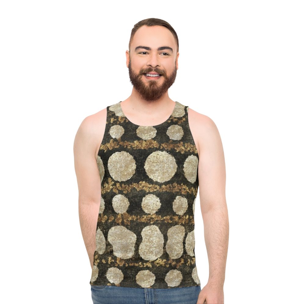 Australian Goanna Skin Pattern Unisex Tank Top