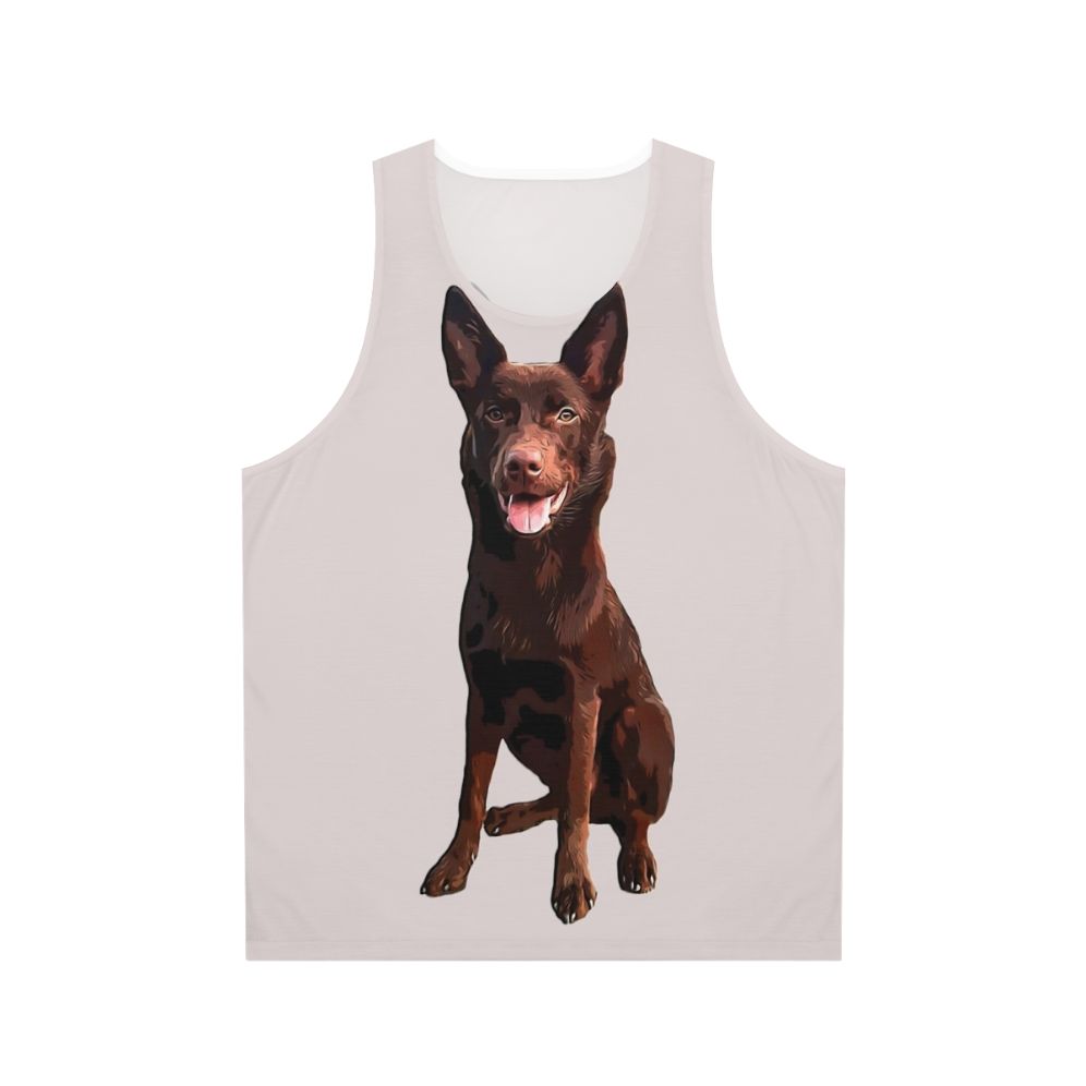 Australian Kelpie Dog Breed Unisex Tank Top
