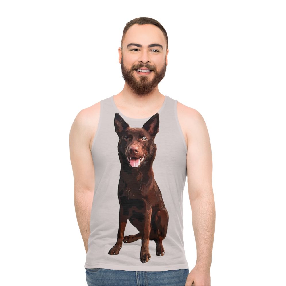 Australian Kelpie Dog Breed Unisex Tank Top