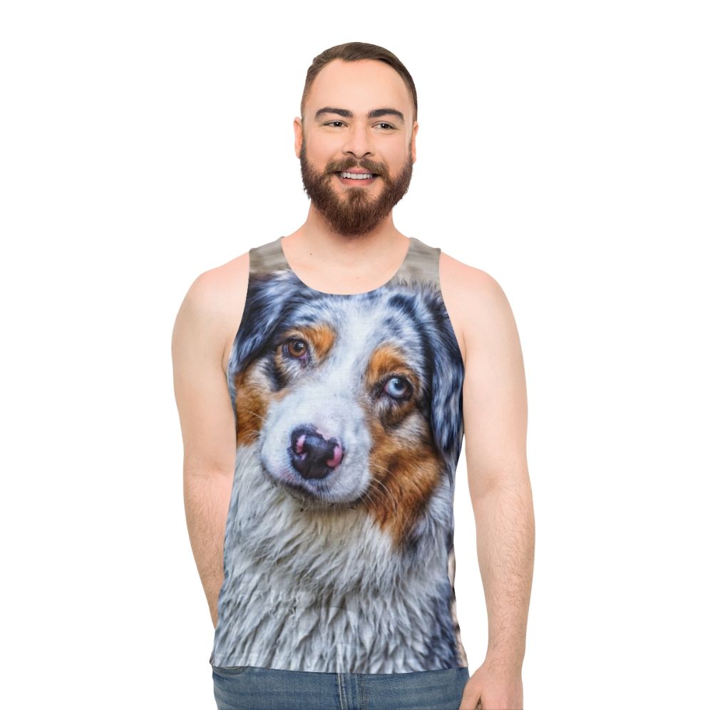 Australian Shepherd Unisex Tank Top