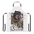 13th Warrior themed kitchen apron with medieval and fantasy design