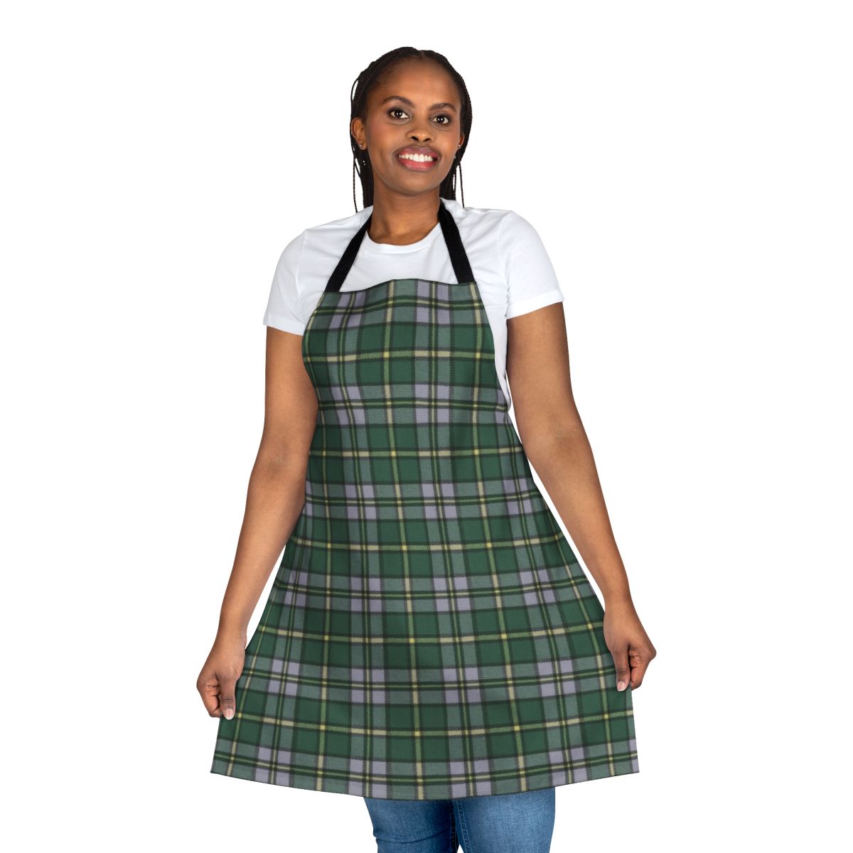 Cape Breton Tartan Apron with Traditional Canadian Tartan Pattern