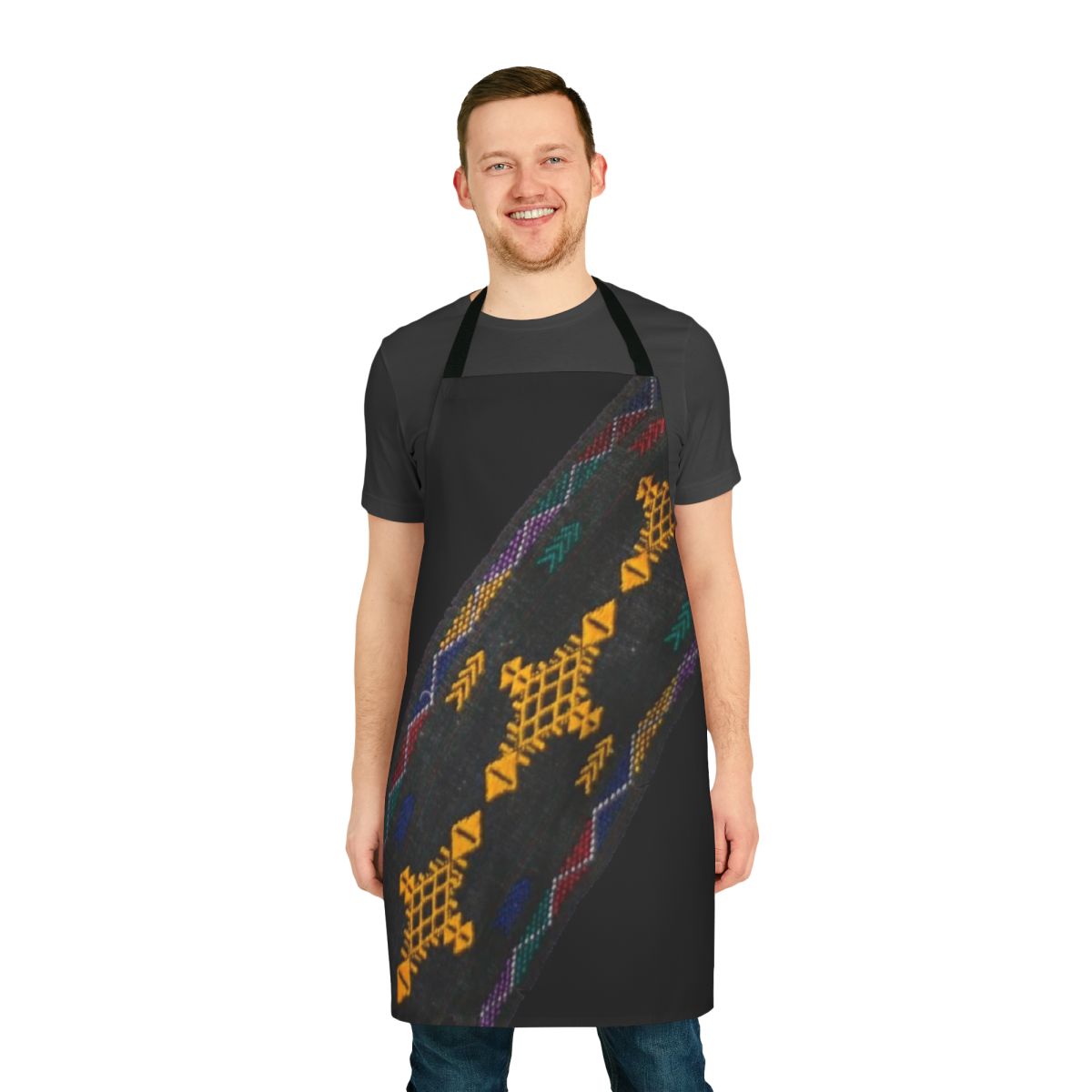 Handcrafted Habesha apron featuring traditional Ethiopian cultural design
