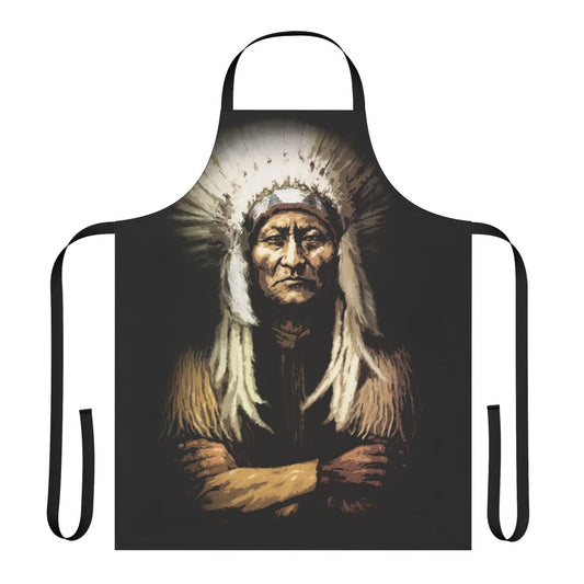 Sitting Bull-Inspired Native American Tribal Apron