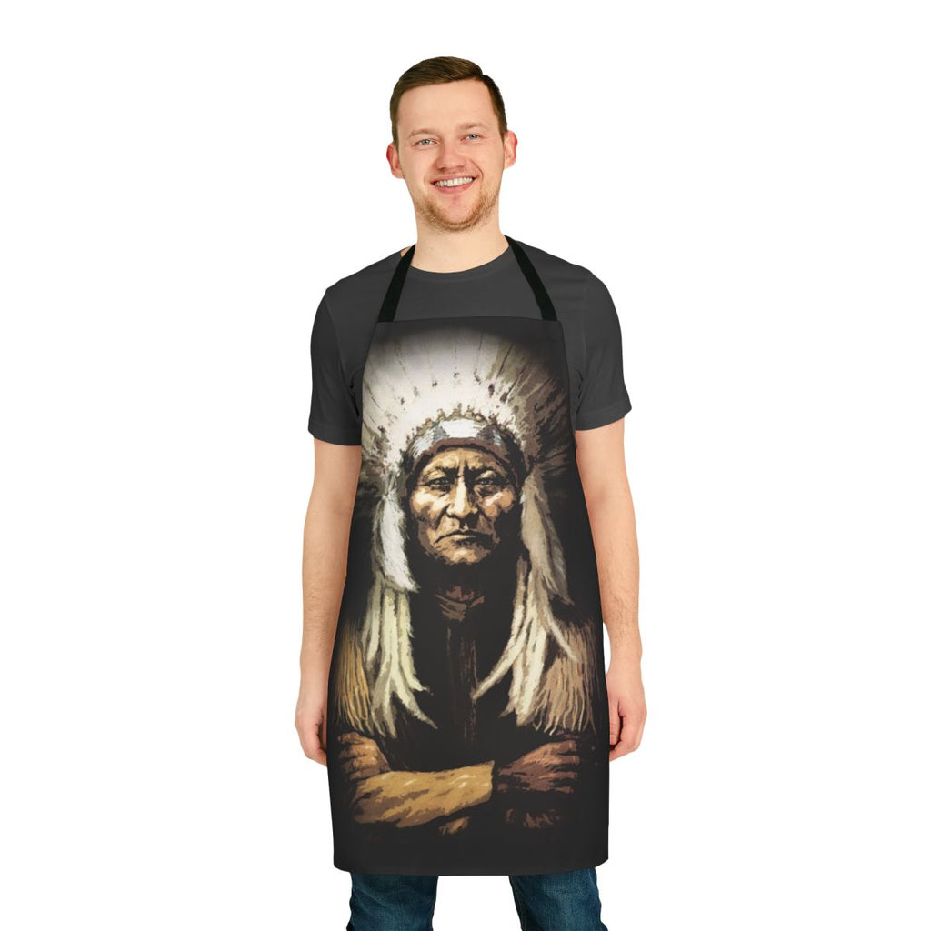 Sitting Bull-Inspired Native American Tribal Apron