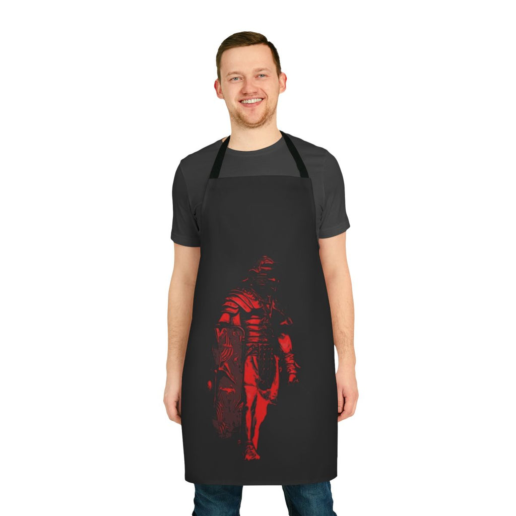 Ancient Roman legionary armor-inspired apron