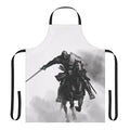 Stylish medieval-inspired apron featuring the Mount & Blade logo and design