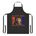 Handmade Black Elk inspired apron featuring traditional Oglala Lakota Sioux symbols and designs