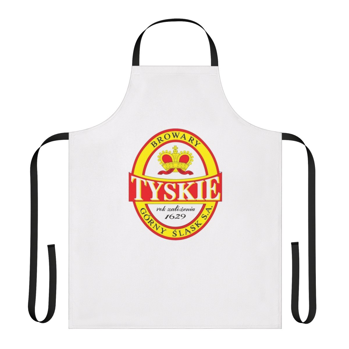 Tyskie Polish Beer Lover's Apron with Coat of Arms