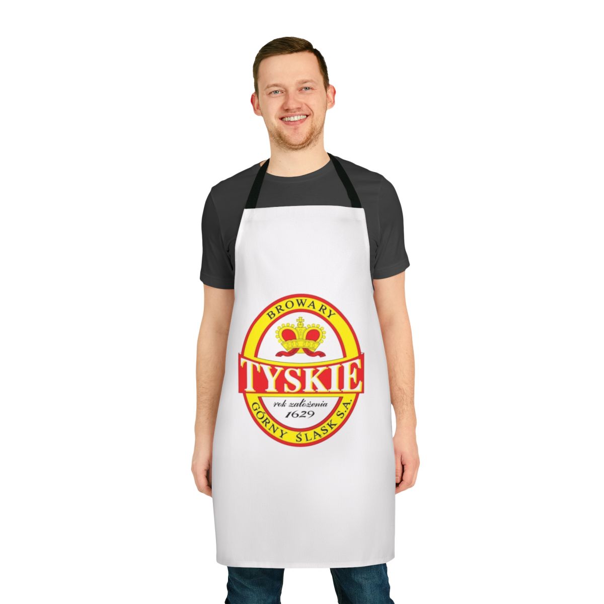 Tyskie Polish Beer Lover's Apron with Coat of Arms