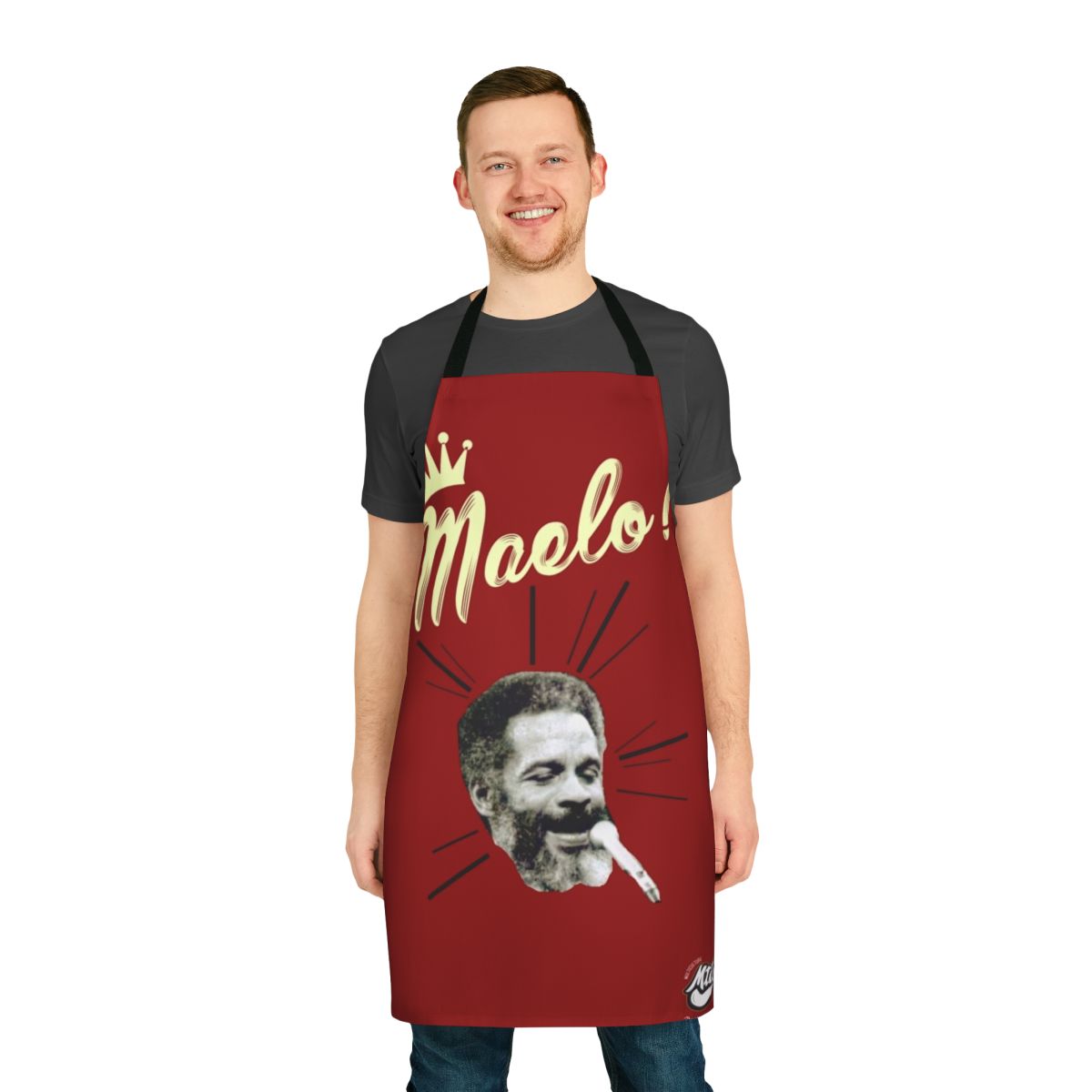 Stylish and functional Puerto Rican-inspired apron for cooking and entertaining