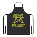 Queen-inspired kitchen apron featuring the iconic band members