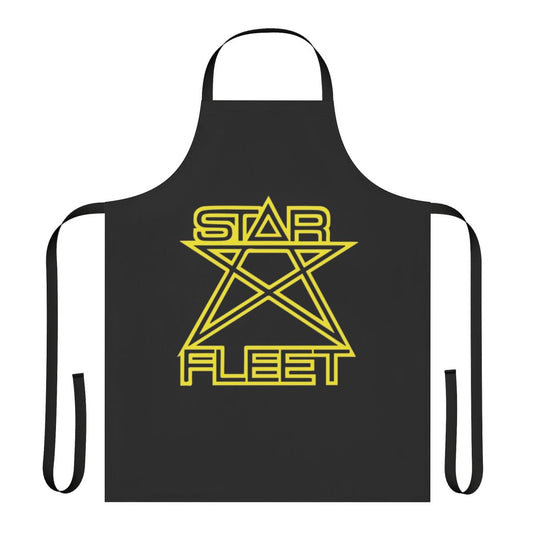 Queen-inspired kitchen apron featuring the iconic band members