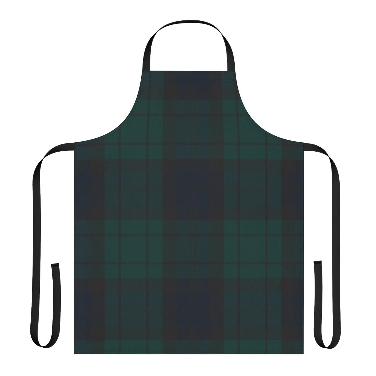 Authentic Black Watch tartan pattern apron