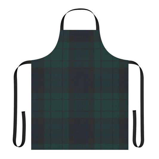 Authentic Black Watch tartan pattern apron