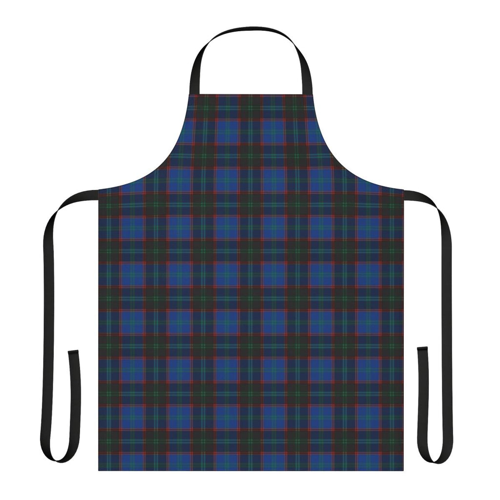 Clan Hume tartan pattern apron featuring a classic Scottish plaid design.