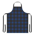 Clan Hume tartan pattern apron featuring a classic Scottish plaid design.