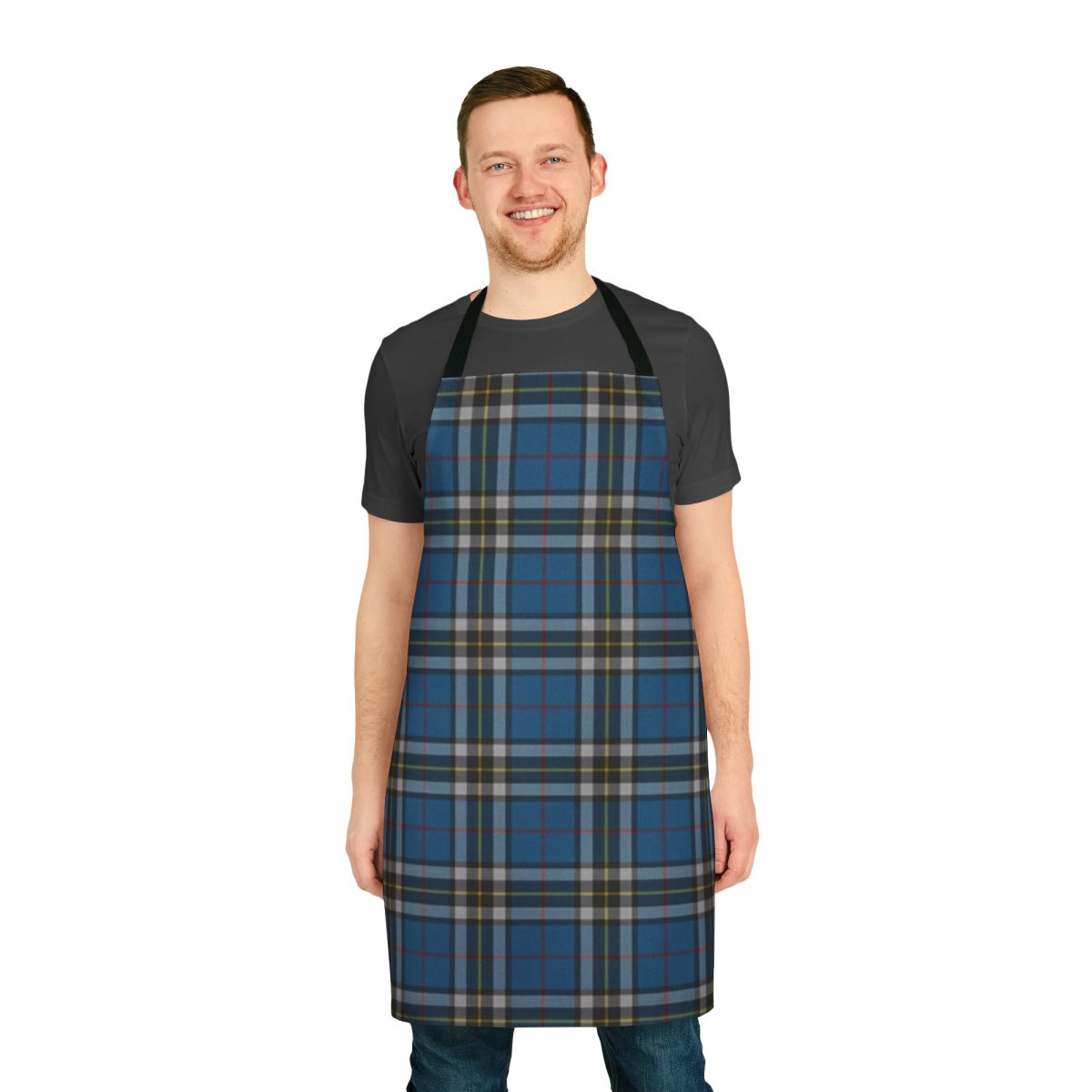 Clan Thomson tartan pattern printed on a high-quality apron