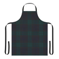 Black Watch Scottish Tartan Apron with Scottie Dog Crest