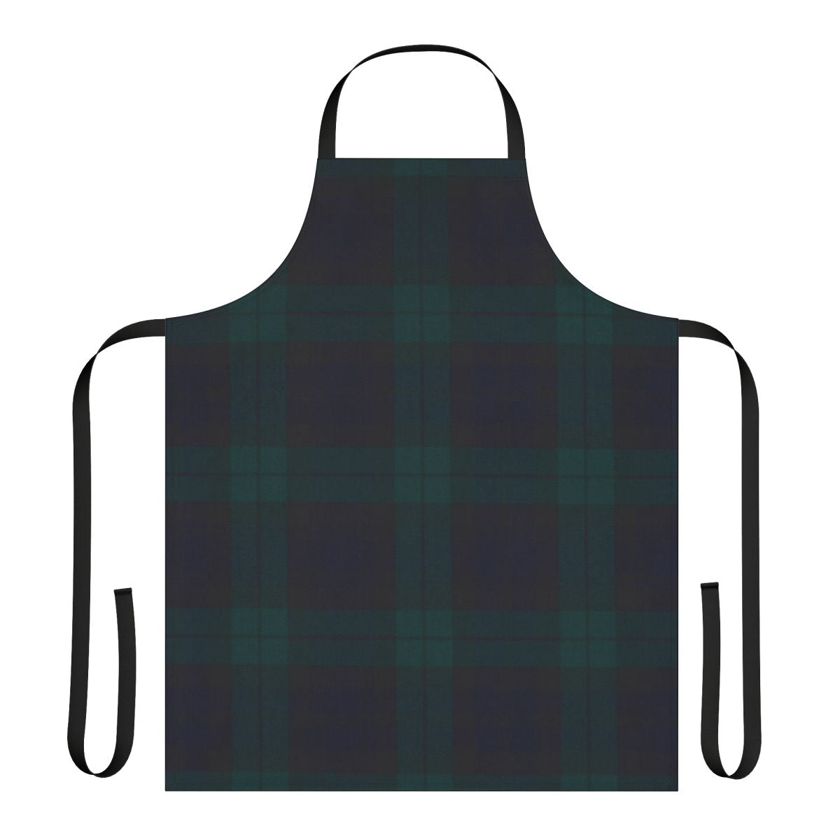Black Watch Scottish Tartan Apron with Scottie Dog Crest