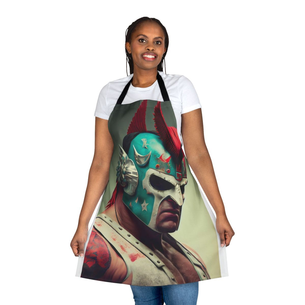 Wrestling apparel featuring a stylish and functional apron design