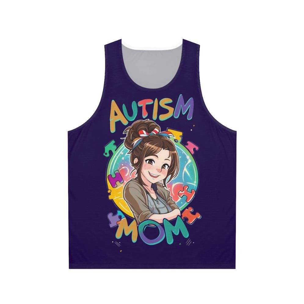 Autism Superhero Mom Unisex Tank Top