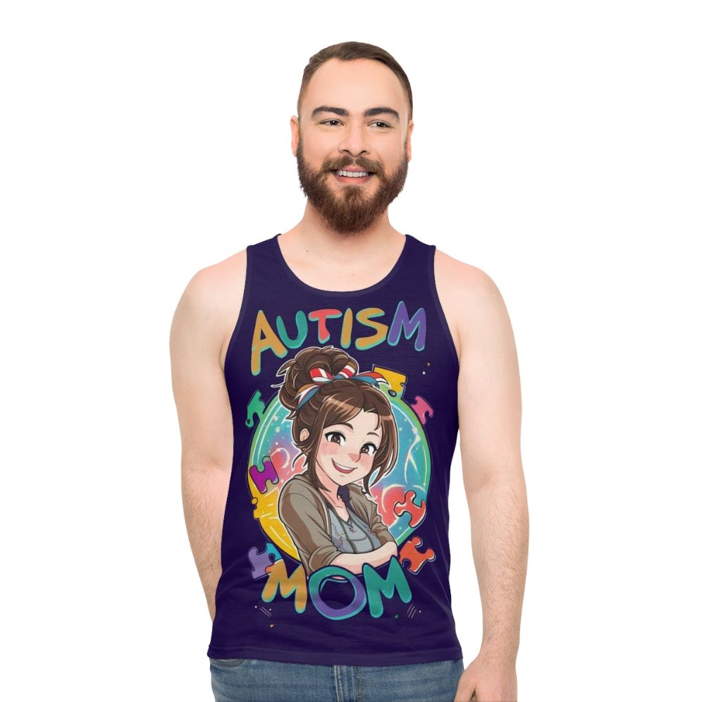 Autism Superhero Mom Unisex Tank Top