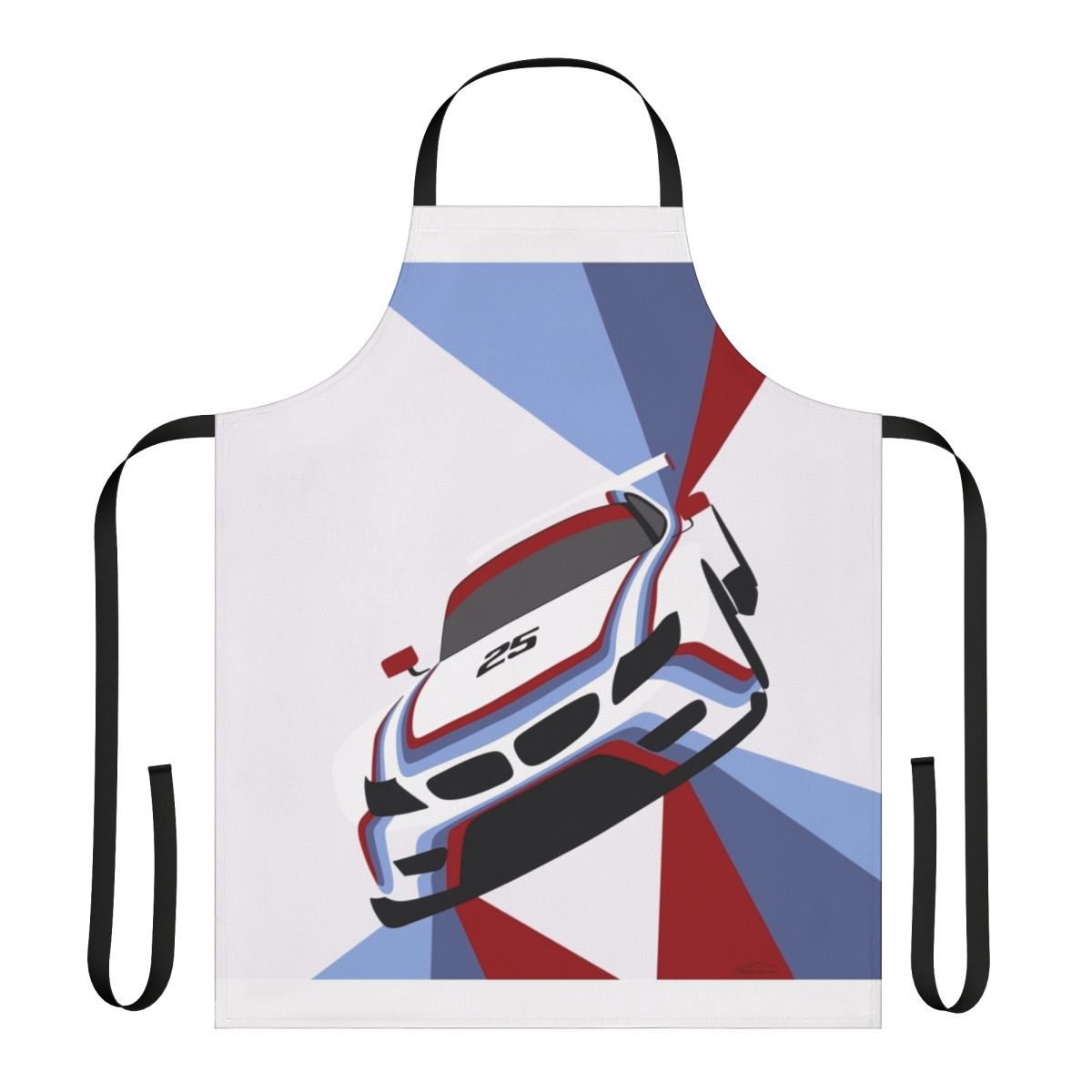 Z4 race car themed apron for car enthusiasts