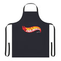 Automotive themed t-shirt apron featuring the Hot Wheels logo and design